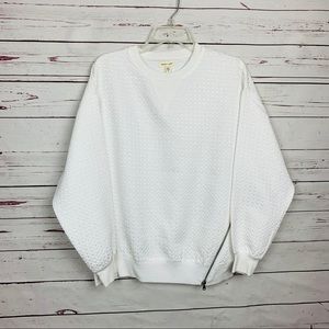 Silence and noise zipper top